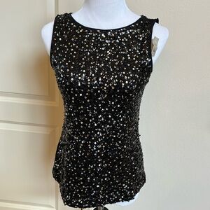 Darling sequin top.